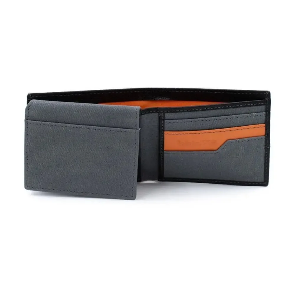 Timberland RFID Wallet Black Passcase Pro Leather With ID Slot in Tin Gift Box